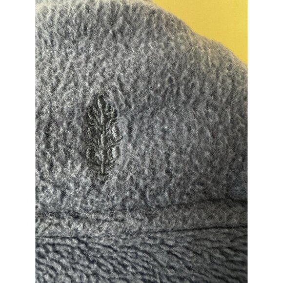 FP Movement Blue Pullover Cropped L Pocket Cowl Turtle Neck Fleece Athleisure - Picture 3 of 9